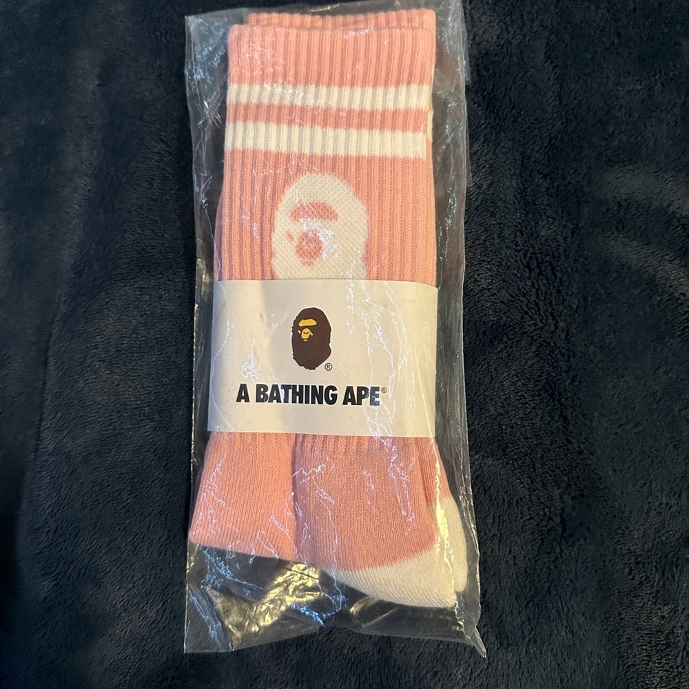 A Bathing Ape (Bape) socks